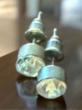 Crystal Stud Decorative Accents in Silver